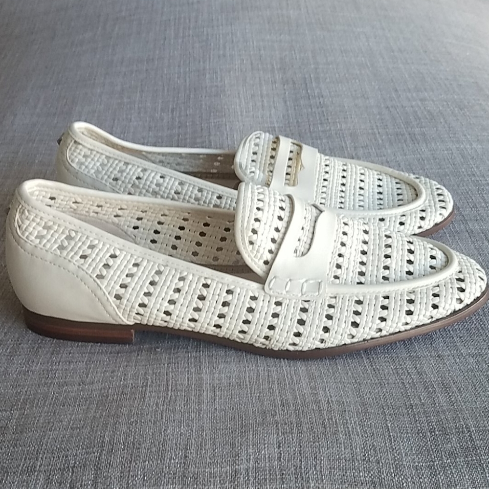 Sam Edelman Leora Woven Slip On Loafers - Picture 2 of 15